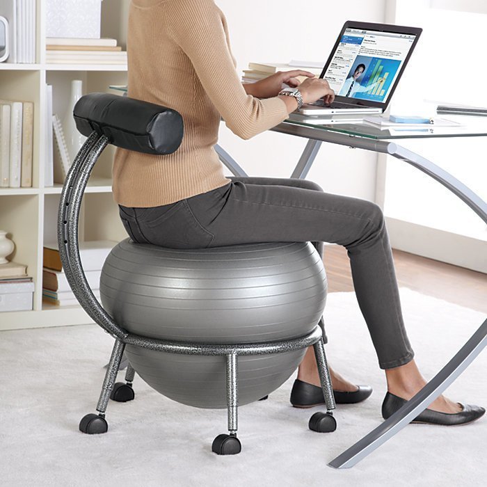 Balance-Ball-Chair-альтернативно-здоровый стул