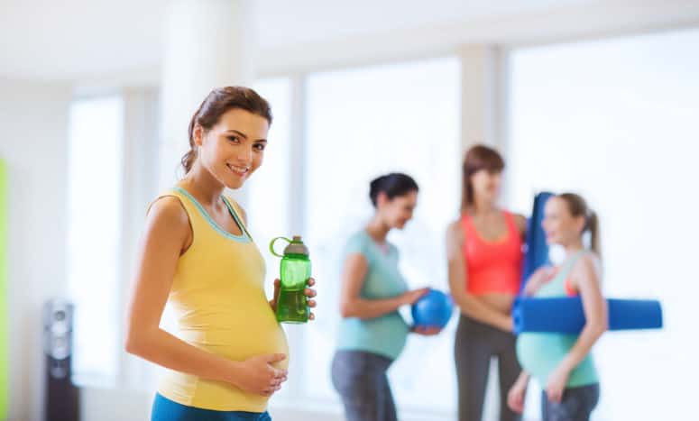 упражнения во время беременности