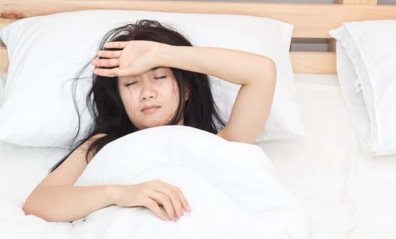 как хорошо спать при гриппе