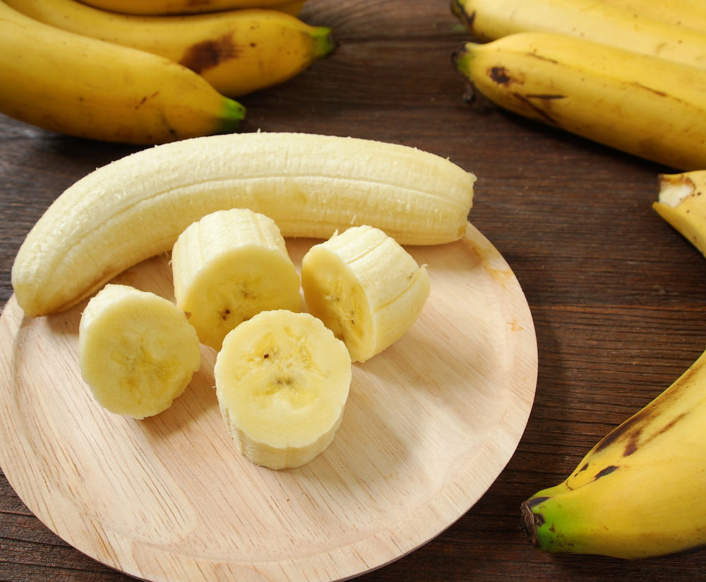 Дольки банана