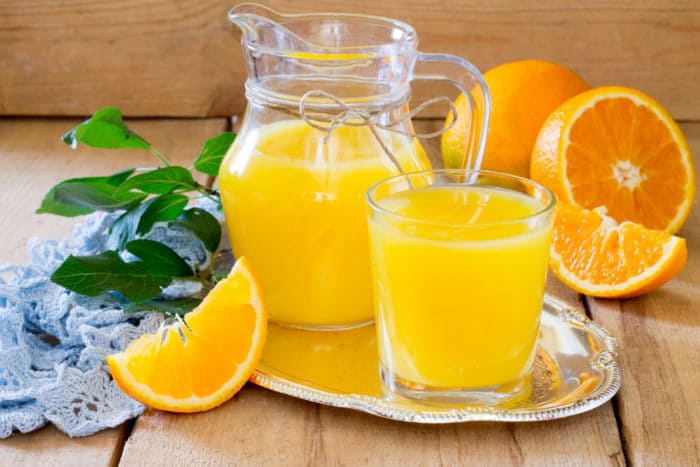 выбирайте полезный апельсиновый сок