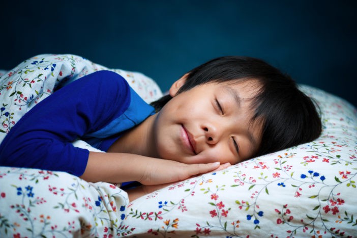 высота увеличивается, когда ребенок спит